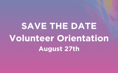 Coming Soon: Volunteer Orientation 